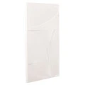 ΠΙΝΑΚΑΣ ΣΕΙΡΑ SANTORINI HM4506 MDF ΣΕ ΥΠΟΛΕΥΚΟ ΧΡΩΜΑ 80x4(πάχος)x120Υεκ.