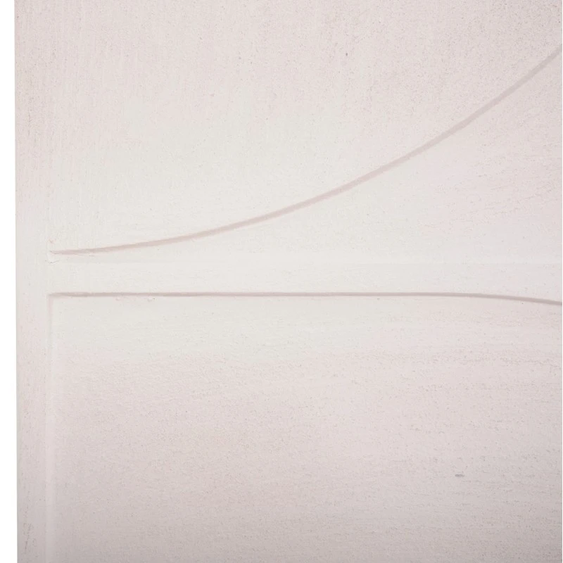 ΠΙΝΑΚΑΣ ΤΕΤΡΑΓΩΝΟΣ ΣΕΙΡΑ SANTORINI HM4507 MDF ΣΕ ΥΠΟΛΕΥΚΟ ΧΡΩΜΑ 80x4(πάχος)x80Υεκ.