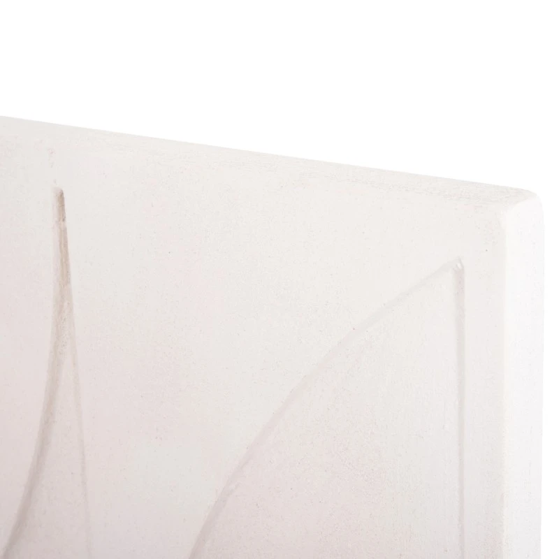 ΠΙΝΑΚΑΣ ΤΕΤΡΑΓΩΝΟΣ ΣΕΙΡΑ SANTORINI HM4507 MDF ΣΕ ΥΠΟΛΕΥΚΟ ΧΡΩΜΑ 80x4(πάχος)x80Υεκ.