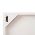 ΠΙΝΑΚΑΣ ΤΕΤΡΑΓΩΝΟΣ ΣΕΙΡΑ SANTORINI HM4508 MDF ΣΕ ΥΠΟΛΕΥΚΟ ΧΡΩΜΑ 80x4(πάχος)x80Υεκ.