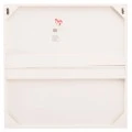 ΠΙΝΑΚΑΣ ΤΕΤΡΑΓΩΝΟΣ ΣΕΙΡΑ SANTORINI HM4516 MDF ΣΕ ΥΠΟΛΕΥΚΟ ΧΡΩΜΑ 80x4,5(πάχος)x80Υεκ.