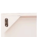 ΠΙΝΑΚΑΣ ΤΕΤΡΑΓΩΝΟΣ ΣΕΙΡΑ SANTORINI HM4516 MDF ΣΕ ΥΠΟΛΕΥΚΟ ΧΡΩΜΑ 80x4,5(πάχος)x80Υεκ.