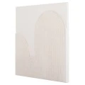 ΠΙΝΑΚΑΣ ΤΕΤΡΑΓΩΝΟΣ ΣΕΙΡΑ SANTORINI HM4517 MDF ΣΕ ΥΠΟΛΕΥΚΟ ΧΡΩΜΑ 80x4,5(πάχος)x80Υεκ.