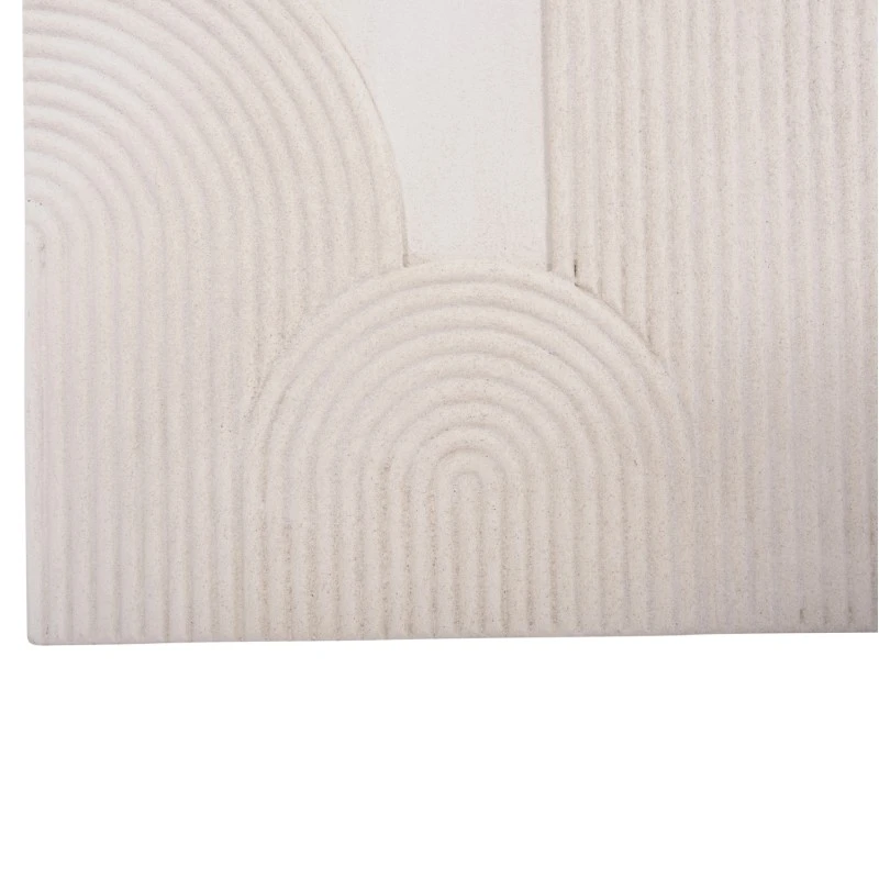 ΠΙΝΑΚΑΣ ΤΕΤΡΑΓΩΝΟΣ ΣΕΙΡΑ SANTORINI HM4517 MDF ΣΕ ΥΠΟΛΕΥΚΟ ΧΡΩΜΑ 80x4,5(πάχος)x80Υεκ.