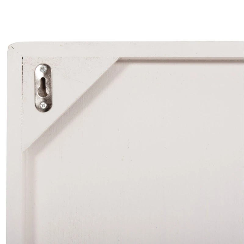 ΠΙΝΑΚΑΣ ΤΕΤΡΑΓΩΝΟΣ ΣΕΙΡΑ SANTORINI HM4517 MDF ΣΕ ΥΠΟΛΕΥΚΟ ΧΡΩΜΑ 80x4,5(πάχος)x80Υεκ.