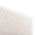 ΠΙΝΑΚΑΣ ΤΕΤΡΑΓΩΝΟΣ ΣΕΙΡΑ SANTORINI HM4519 MDF ΣΕ ΥΠΟΛΕΥΚΟ-ΚΑΦΕ ΧΡΩΜΑ 80x4(πάχος)x80Υεκ.