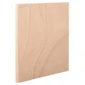 ΠΙΝΑΚΑΣ ΤΕΤΡΑΓΩΝΟΣ ΣΕΙΡΑ SANTORINI HM4520 MDF ΣΕ ΜΠΕΖ ΧΡΩΜΑ 80x4(πάχος)x80Υεκ.