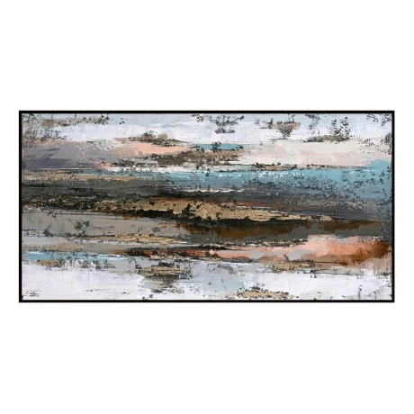 ΠΙΝΑΚΑΣ ΤΟΙΧΟΥ SEDIMENT HM4575.02 ΜΕ ΚΟΡΝΙΖΑ ΜΑΥΡΗ-ΚΑΜΒΑΣ 142x4.5x72Υεκ