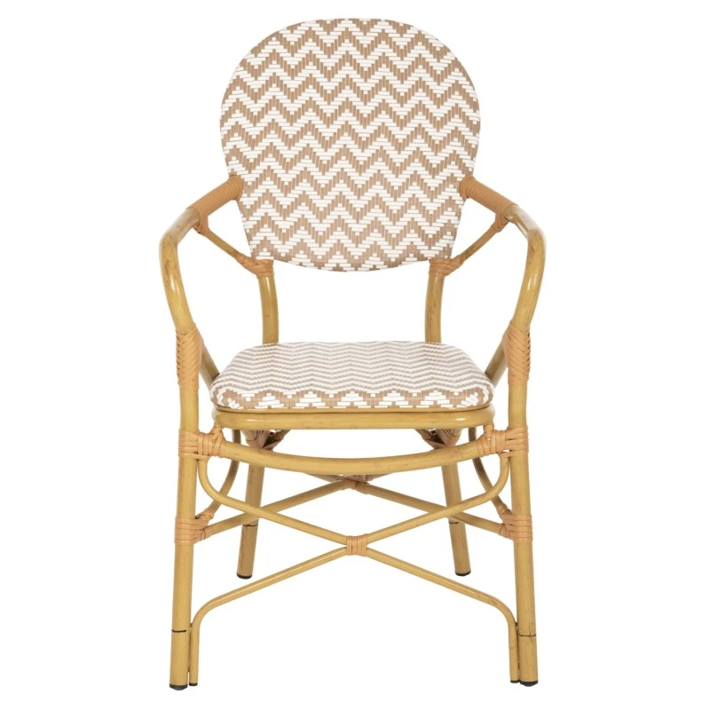 ΠΟΛΥΘΡΟΝΑ ΑΛΟΥΜΙΝΙΟΥ BAMBOO LOOK ΦΥΣΙΚΟ - ΛΕΥΚΟ HM5928.03 55x58x95 εκ.