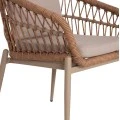 ΠΟΛΥΘΡΟΝΑ ΑΛΟΥΜΙΝΙΟΥ GALDIN HM6272.03 ΚΑΠΟΥΤΣΙΝΟ-P.E.RATTAN-ΜΠΕΖ ΥΦΑΣΜΑ 65x60x76Υεκ