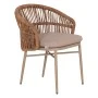 ΠΟΛΥΘΡΟΝΑ ΑΛΟΥΜΙΝΙΟΥ ORIN HM6265.03 ΚΑΠΟΥΤΣΙΝΟ- P.E.RATTAN ΣΕ ΦΥΣΙΚΟ 58x61x75Υεκ.