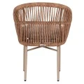 ΠΟΛΥΘΡΟΝΑ ΑΛΟΥΜΙΝΙΟΥ ORIN HM6265.03 ΚΑΠΟΥΤΣΙΝΟ- P.E.RATTAN ΣΕ ΦΥΣΙΚΟ 58x61x75Υεκ.