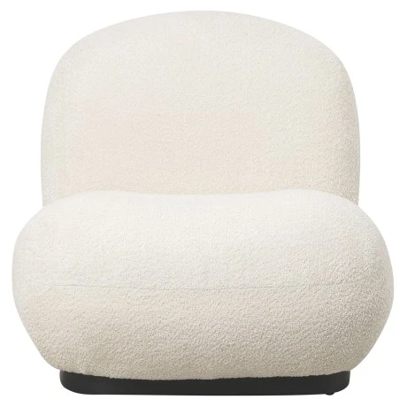ΠΟΛΥΘΡΟΝΑ BEANY HM9591.06 ΕΚΡΟΥ ΜΠΟΥΚΛΕ ΥΦΑΣΜΑ 85x82x77Υ εκ.
