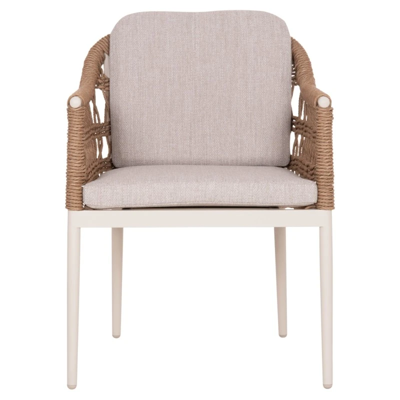 ΠΟΛΥΘΡΟΝΑ BOXER HM6556.02 ΑΛΟΥΜΙΝΙΟ & OLEFIN ΜΠΕΖ-TWIST WICKER 58x60x80Yεκ