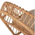 ΠΟΛΥΘΡΟΝΑ ENTROPY HM9840.01 RATTAN ΦΥΣΙΚΟ ΜΕ ΕΚΡΟΥ ΜΑΞΙΛΑΡΙ 80x97x85Υεκ.