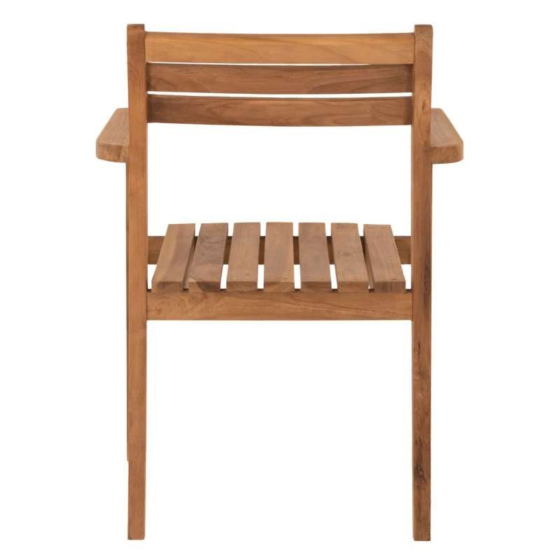 ΠΟΛΥΘΡΟΝΑ ERIETTA ΞΥΛΟ TEAK ΣΤΟΙΒΑΖΟΜΕΝΗ HM9534 ΣΕ ΦΥΣΙΚΟ ΧΡΩΜΑ 60x54x87Y εκ.