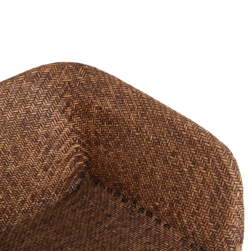 ΠΟΛΥΘΡΟΝΑ ΕΣΩΤ.ΧΩΡΩΝ TUCKET HM9958.02 ΦΥΣΙΚΟ RATTAN-ΚΑΡΥΔΙ ΧΡΩΜΑ 63x60x77Υεκ