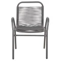 ΠΟΛΥΘΡΟΝΑ ΕΞ.ΧΩΡΟΥ AVRIL HM5968.01 ΜΕΤΑΛΛΟ ΚΑΙ ΣΥΝΘ.RATTAN ΣΕ ΓΚΡΙ 54,5x56x78Υεκ.