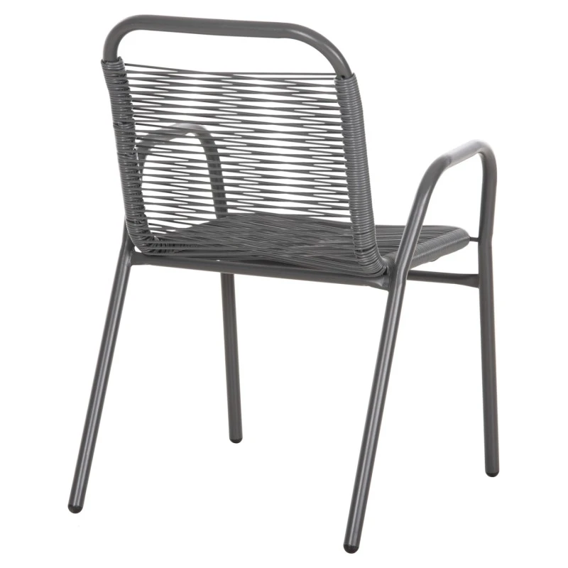 ΠΟΛΥΘΡΟΝΑ ΕΞ.ΧΩΡΟΥ AVRIL HM5968.01 ΜΕΤΑΛΛΟ ΚΑΙ ΣΥΝΘ.RATTAN ΣΕ ΓΚΡΙ 54,5x56x78Υεκ.