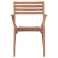 ΠΟΛΥΘΡΟΝΑ ΕΞΩΤ.ΧΩΡΟΥ ERMIONI HM18129 ΞΥΛΟ TEAK--ΦΥΣΙΚΟ ΧΡΩΜΑ 60x59x84Υεκ.