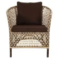ΠΟΛΥΘΡΟΝΑ ΕΞΩΤ.ΧΩΡΟΥ HM6111 SILMAR-RATTAN ΚΑΦΕ ΚΑΙ ΦΥΣΙΚΟ-ΜΑΞΙΛΑΡΙΑ ΚΑΦΕ 82x76x85Υεκ
