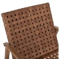 ΠΟΛΥΘΡΟΝΑ FELIPE HM5868.01 ΜΕΤΑΛΛΟ ΟΨΗ ΞΥΛΟΥ & RATTAN ΔΕΡΜΑ-LOOK 63,5x75,5x77εκ.