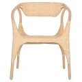 ΠΟΛΥΘΡΟΝΑ GABE ΕΣΩΤ.ΧΩΡΩΝ HM9956.01 ΦΥΣΙΚΟ RATTAN 62x60x79Υεκ.