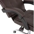 ΠΟΛΥΘΡΟΝΑ ΓΡΑΦΕΙΟΥ ΔΙΕΥΘΥΝΤΙΚΗ ΚΑΦΕ HM1057.19 ΜΕ ΠΤΥΣΣΟΜΕΝΟ ΥΠΟΠΟΔΙΟ 58x71x128Y εκ.