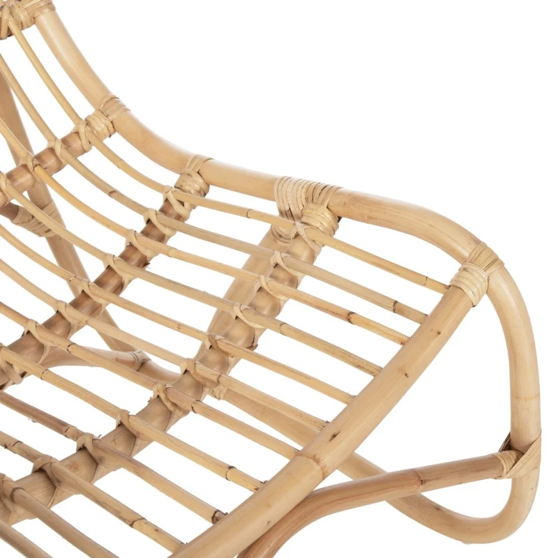 ΠΟΛΥΘΡΟΝΑ GRINN HM9815.01 ΡΑΒΔΟΙ RATTAN ΣΕ ΦΥΣΙΚΟ 60x85x93Yεκ.