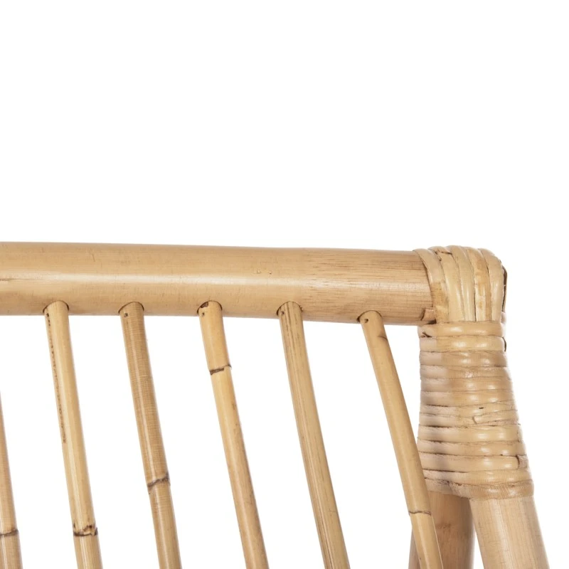 ΠΟΛΥΘΡΟΝΑ GRINN HM9815.01 ΡΑΒΔΟΙ RATTAN ΣΕ ΦΥΣΙΚΟ 60x85x93Yεκ.