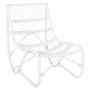 ΠΟΛΥΘΡΟΝΑ GRINN HM9815.03 ΡΑΒΔΟΙ RATTAN ΣΕ ΛΕΥΚΟ 56,5x73,5x79,5Υ εκ.