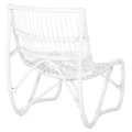 ΠΟΛΥΘΡΟΝΑ GRINN HM9815.03 ΡΑΒΔΟΙ RATTAN ΣΕ ΛΕΥΚΟ 56,5x73,5x79,5Υ εκ.