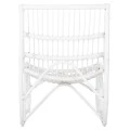 ΠΟΛΥΘΡΟΝΑ GRINN HM9815.03 ΡΑΒΔΟΙ RATTAN ΣΕ ΛΕΥΚΟ 56,5x73,5x79,5Υ εκ.