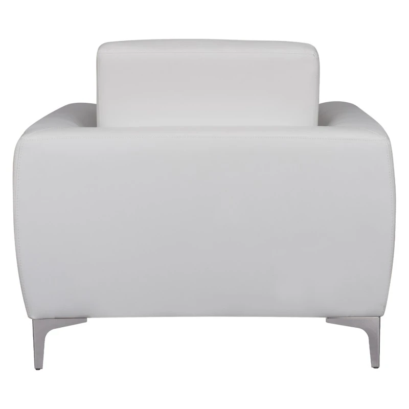 ΠΟΛΥΘΡΟΝΑ KENZIE HM3121.12 ΜΕ ΛΕΥΚΟ PU 89x81x81 εκ.