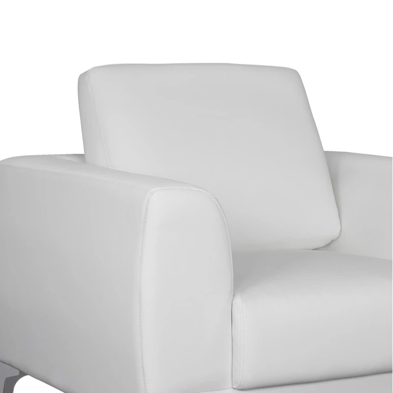 ΠΟΛΥΘΡΟΝΑ KENZIE HM3121.12 ΜΕ ΛΕΥΚΟ PU 89x81x81 εκ.