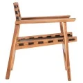 ΠΟΛΥΘΡΟΝΑ KONNA HM9928.01 TEAK ΞΥΛΟ ΣΕ ΦΥΣΙΚΟ-ΔΕΡΜΑ ΑΓΕΛΑΔΟΣ ΣΕ ΜΑΥΡΟ 80x64x73Υεκ.