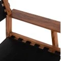 ΠΟΛΥΘΡΟΝΑ KONNA HM9928.01 TEAK ΞΥΛΟ ΣΕ ΦΥΣΙΚΟ-ΔΕΡΜΑ ΑΓΕΛΑΔΟΣ ΣΕ ΜΑΥΡΟ 80x64x73Υεκ.