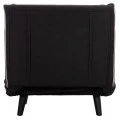ΠΟΛΥΘΡΟΝΑ ΚΡΕΒΑΤΙ BRAXTON HM8425.03 ΜΑΥΡΟ ΥΦΑΣΜΑ 78x88x78Υεκ.