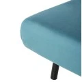 ΠΟΛΥΘΡΟΝΑ ΚΡΕΒΑΤΙ BRAXTON HM8425.25 ΒΕΛΟΥΔΟ ΣΕ ΧΡΩΜΑ ΜΕΝΤΑ 78x88x78Υεκ.