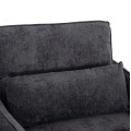 ΠΟΛΥΘΡΟΝΑ-ΚΡΕΒΑΤΙ ORYN HM3307.01 ΓΚΡΙ ΥΦΑΣΜΑ 85x88x78Υεκ.