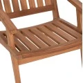 ΠΟΛΥΘΡΟΝΑ LOUNGE ARANIA HM6617 ΞΥΛΟ TEAK ΣΕ ΦΥΣΙΚΟ 59x65x69Υεκ.
