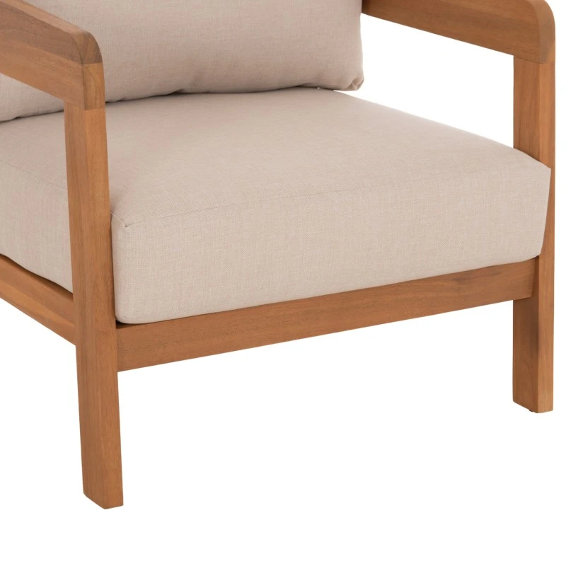 ΠΟΛΥΘΡΟΝΑ LOUNGE ΕΞ.ΧΩΡΟΥ SOLARA HM6513 ΞΥΛΟ ΑΚΑΚΙΑΣ ΦΥΣΙΚΟ-ΜΑΞΙΛΑΡΙΑ ΕΚΡΟΥ 75x70x75Υεκ