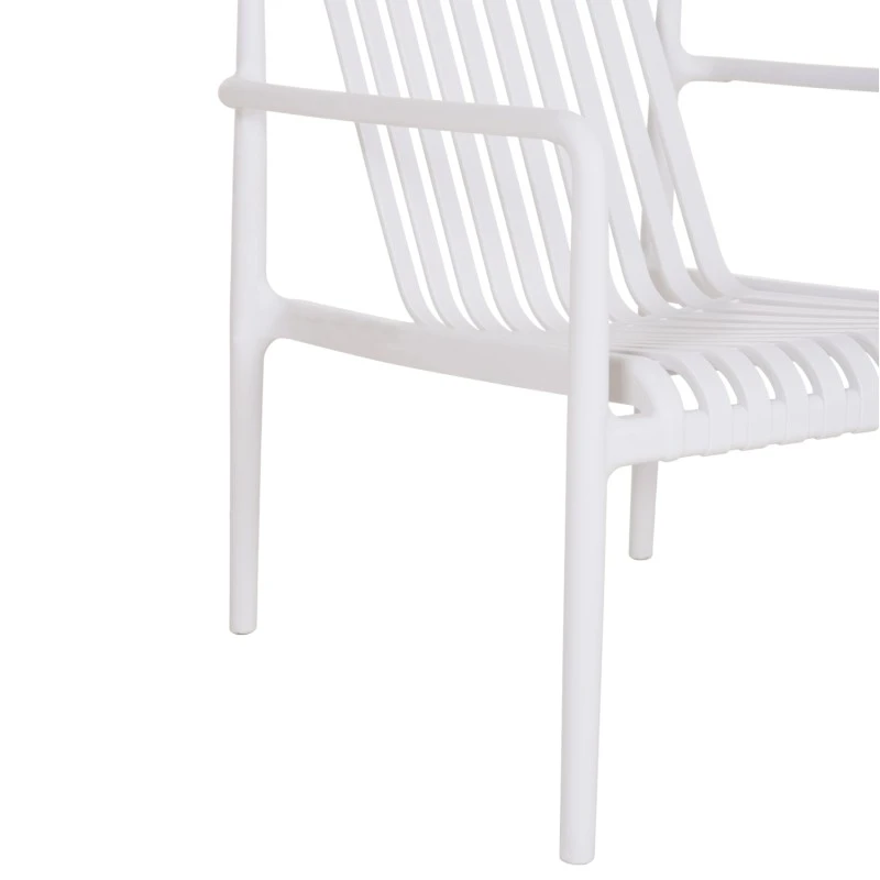 ΠΟΛΥΘΡΟΝΑ LOUNGE ΕΞΩΤ.ΧΩΡΟΥ MALEN HM6626.01 ΛΕΥΚΟ ΠΟΛΥΠΡΟΠΥΛΕΝΙΟ 67x75x75Υεκ