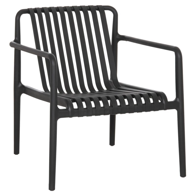 ΠΟΛΥΘΡΟΝΑ LOUNGE ΕΞΩΤ.ΧΩΡΟΥ MALEN HM6626.02 ΜΑΥΡΟ ΠΟΛΥΠΡΟΠΥΛΕΝΙΟ 67x75x75Υεκ