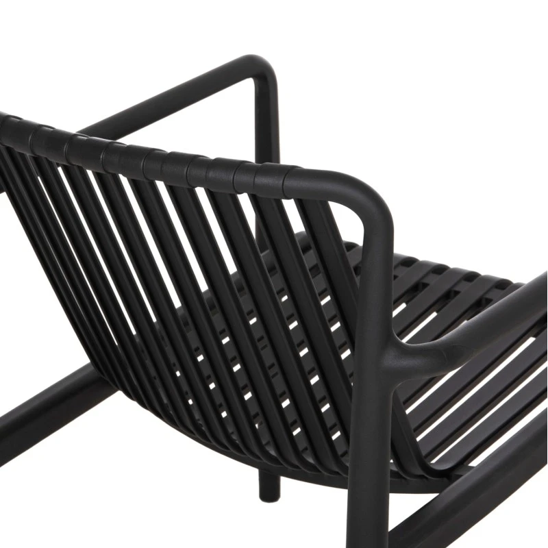 ΠΟΛΥΘΡΟΝΑ LOUNGE ΕΞΩΤ.ΧΩΡΟΥ MALEN HM6626.02 ΜΑΥΡΟ ΠΟΛΥΠΡΟΠΥΛΕΝΙΟ 67x75x75Υεκ