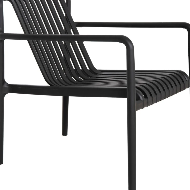 ΠΟΛΥΘΡΟΝΑ LOUNGE ΕΞΩΤ.ΧΩΡΟΥ MALEN HM6626.02 ΜΑΥΡΟ ΠΟΛΥΠΡΟΠΥΛΕΝΙΟ 67x75x75Υεκ