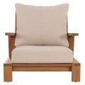 ΠΟΛΥΘΡΟΝΑ LOUNGE MIREX HM6641 ΞΥΛΟ ΑΚΑΚΙΑΣ ΦΥΣΙΚΟ-ΕΚΡΟΥ ΜΑΞΙΛΑΡΙΑ 80x96x62Υεκ