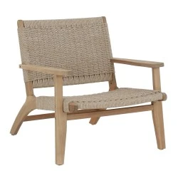 ΠΟΛΥΘΡΟΝΑ LOUNGE MONTER HM6241.01 ΞΥΛΟ ΑΚΑΚΙΑΣ ΦΥΣΙΚΟ-ΣΧΟΙΝΙ ΜΠΕΖ 63.5x60x69Υεκ