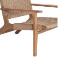 ΠΟΛΥΘΡΟΝΑ LOUNGE MONTER HM6241.01 ΞΥΛΟ ΑΚΑΚΙΑΣ ΦΥΣΙΚΟ-ΣΧΟΙΝΙ ΜΠΕΖ 63.5x60x69Υεκ