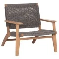 ΠΟΛΥΘΡΟΝΑ LOUNGE MONTER HM6241.02 ΞΥΛΟ ΑΚΑΚΙΑΣ ΦΥΣΙΚΟ-ΣΧΟΙΝΙ ΓΚΡΙ 63.5x60x69Υεκ